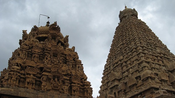 gopuram of temple