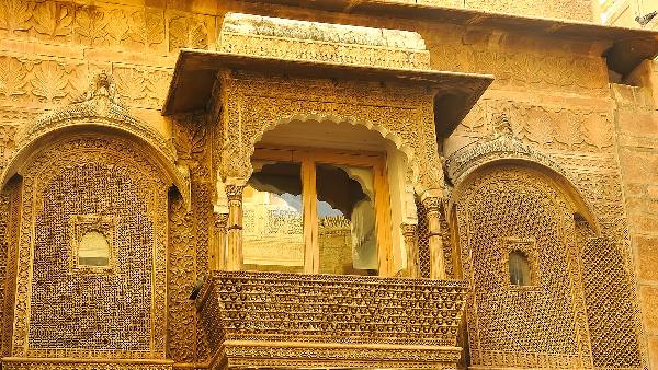 jharokha in jaisalmer fort