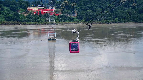 ropeway on sangam prayagraj