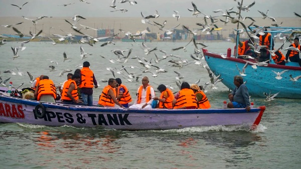 boating on ganga varanasi news