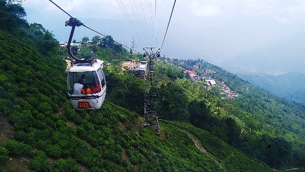 darjeeling rope way