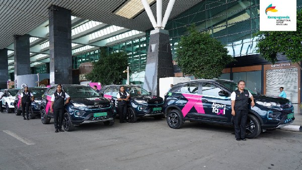 pink taxi service for women bangalore airpor