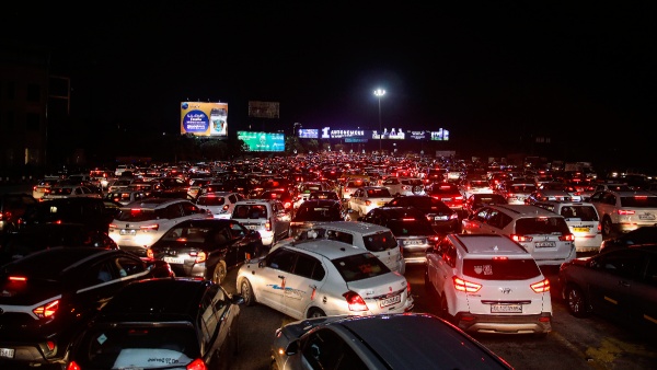 hyderabad traffic jam