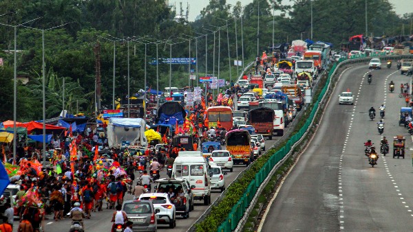 kanwar yatra delhi and noida