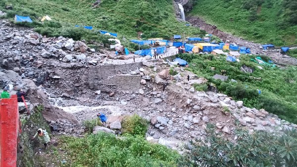 kedanath cloudburst rain