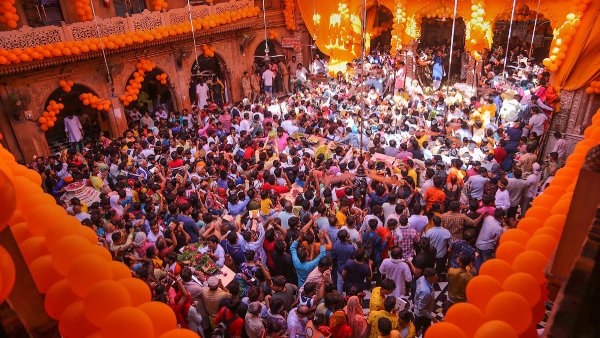 janmashtami banke bihari temple mangla aarti