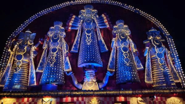 durga puja 2024 sodepur shahid colony