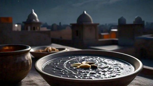 sharad purnima black kheer