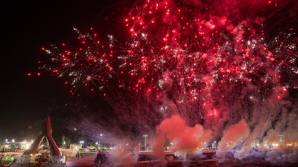 Dev Deepawali Varanasi kashi 2024 firecrackers