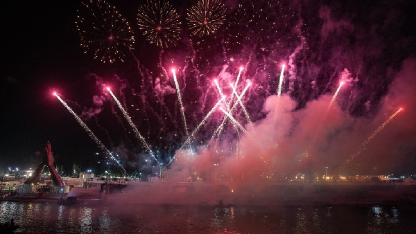 firecrackers varanasi 2024