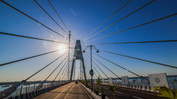 howrah cable stayed bridge