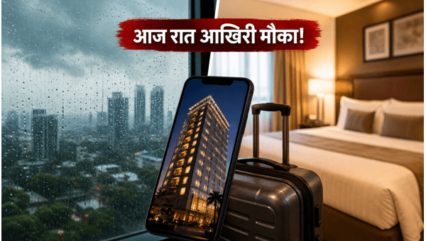 Monsoon Hotel Flash Sale: Book Luxury Stays Under ₹3000 Before Midnight Tonight