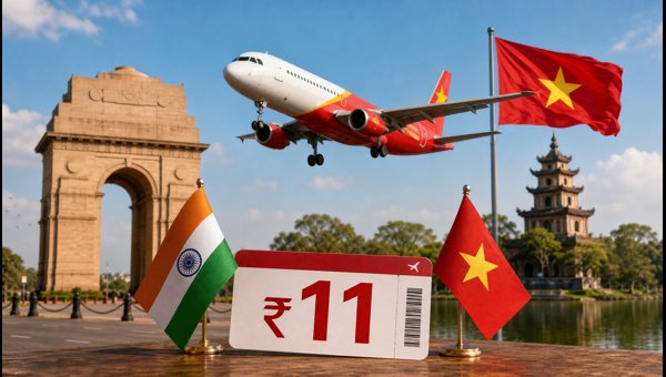 VietJet Double Day Sale 2026: Book Cheap Flights to Vietnam Starting at 11 Base Fare Today