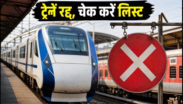 Western Railway Train Cancellations: Vande Bharat and Shatabdi Affected Due to Heavy Rain (2026)