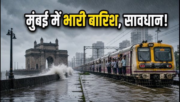 Mumbai Rains Today: Flight Delays at CSMIA and Local Train Disruptions - Travel Advisory 2026