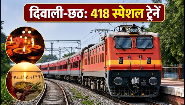 Central Railway Special Trains 2026: Booking, Routes, and Schedule for Diwali and Chhath Puja