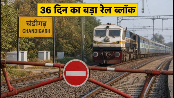 Chandigarh Railway Station Rail Block 2026: Train Cancellations, Diversions and Travel Guide Chandigarh Railway Station Rail Block 2026: Train Cancellations, Diversions and Travel Guide