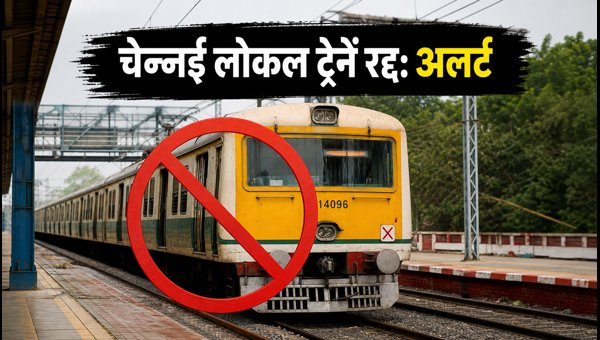 Chennai Local Train Cancellation Alert: Check Cancelled Train List for 17-18 September 2026