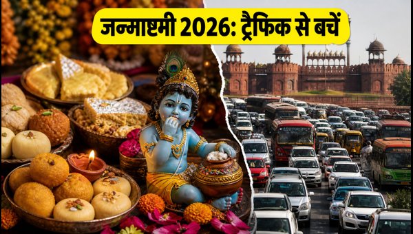 Janmashtami 2026 Guide: Delhi Traffic, Vrat Food, and Mathura-Vrindavan Travel Tips Janmashtami 2026 Guide: Delhi Traffic, Vrat Food, and Mathura-Vrindavan Travel Tips