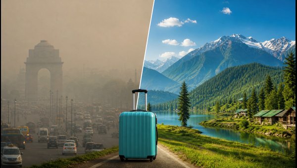 Delhi Air Pollution: Best Budget Getaways Under 5000 INR for October 2026 Delhi Air Pollution: Best Budget Getaways Under 5000 INR for October 2026