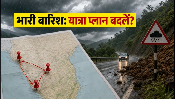 Heavy Rain Alert 2026: Kerala, Tamil Nadu & Karnataka Travel Tips & Safety Guide Heavy Rain Alert 2026: Kerala, Tamil Nadu & Karnataka Travel Tips & Safety Guide
