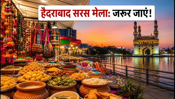 Hyderabad SARAS Mela 2026: Best Food, Handicrafts, and Shopping Guide at Necklace Road Hyderabad SARAS Mela 2026: Best Food, Handicrafts, and Shopping Guide at Necklace Road