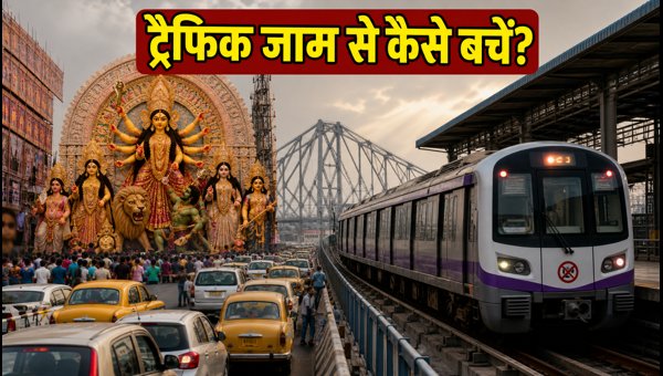 Kolkata Durga Puja 2026 Traffic Plan: Routes, Restrictions, and Metro Guide
