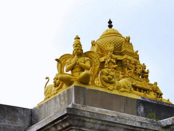 Temple top view