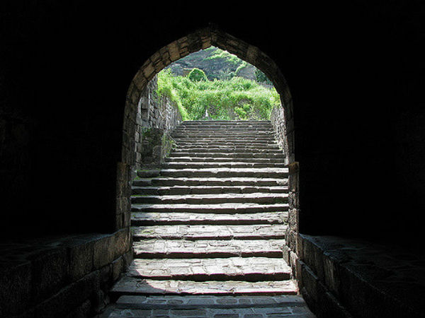 Arch in Daulatabad Fort