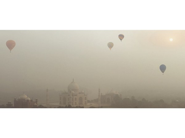 Taj Balloon Festival in Agra