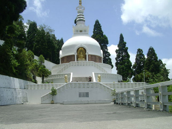 Japanese Temple in Darjeeling!
