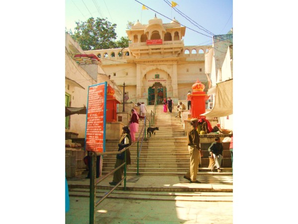 Lord Brahma temple in Pushkar