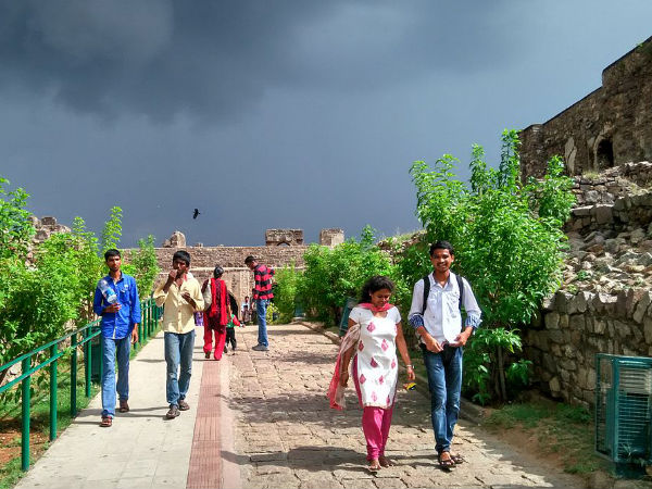 golconda fort in hyderabad