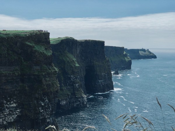 The cliff