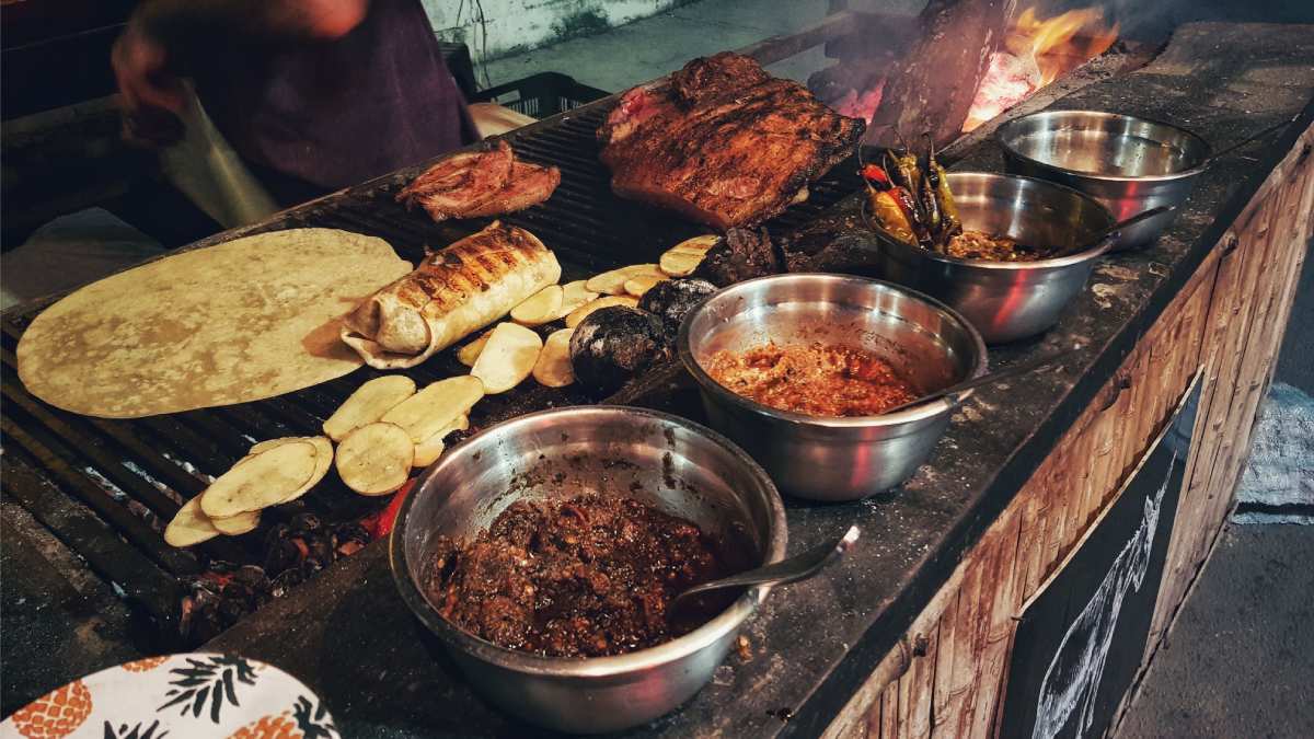 closeup-of-street-foods-stall