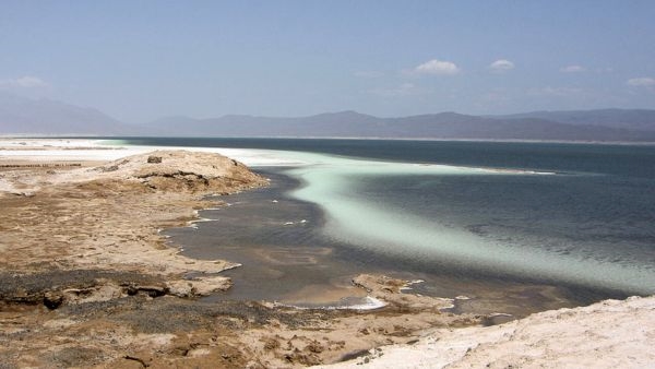 Extraordinary Saltwater Lake Assal Extraordinary Saltwater Lake Assal