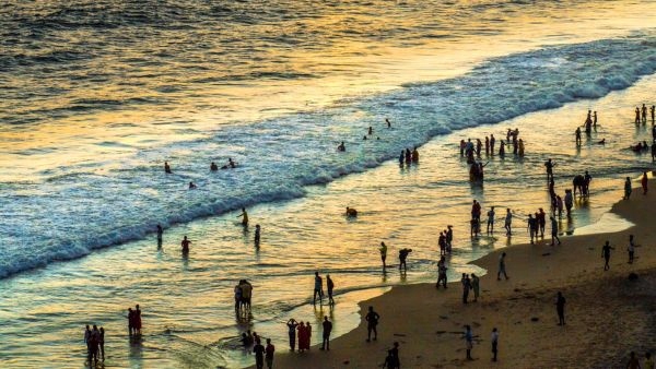 Varkala Beach Tourists Favorite