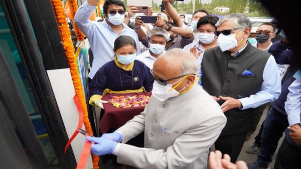 E bus kargil E bus kargil