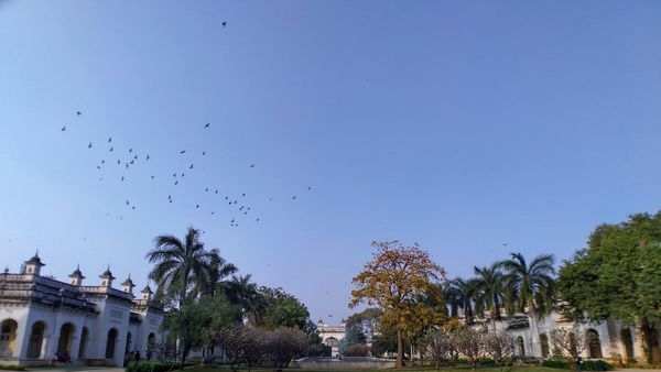 Beautiful gardens at Chowmahalla Palace Beautiful gardens at Chowmahalla Palace