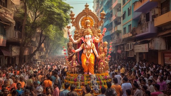 Ganesh Chaturthi celebration Ganesh Chaturthi celebration