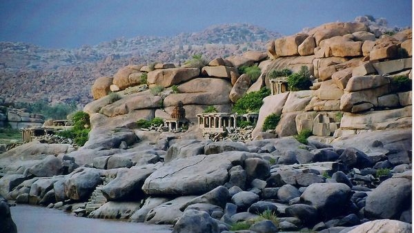 Landscape view of Hampi