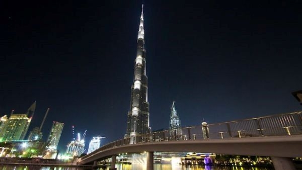 Luxury amenities including fitness center, spa, and swimming pool in Burj Khalifa Luxury amenities including fitness center, spa, and swimming pool in Burj Khalifa