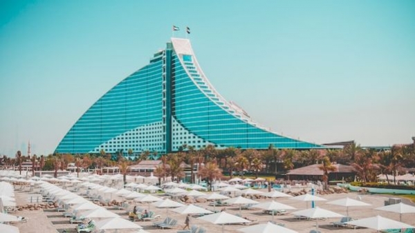 Luxury resort on Palm Jumeirah offering world-class amenities and services