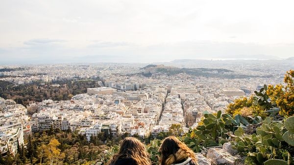Lycabettus Hill View in Athens