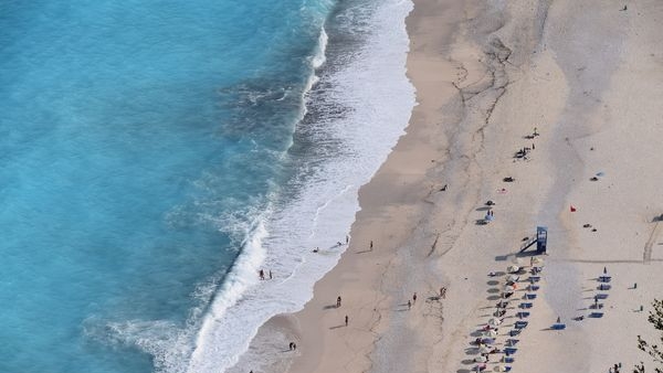 Myrtos Beach Greece Myrtos Beach Greece