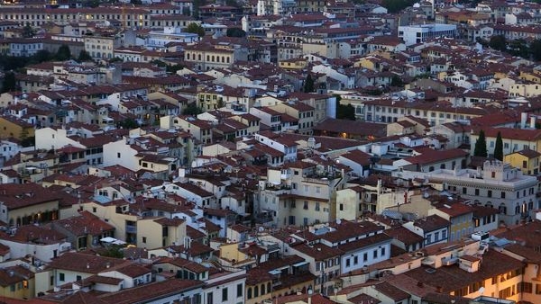 A traditional Tuscan agriturismo amidst the idyllic Tuscan countryside