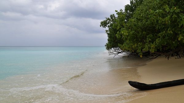 Blue pristine waters of Andaman and Nicobar Islands