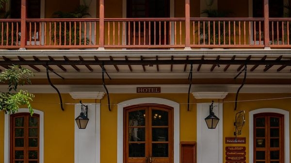 Colonial architecture in the French Quarter of Puducherry