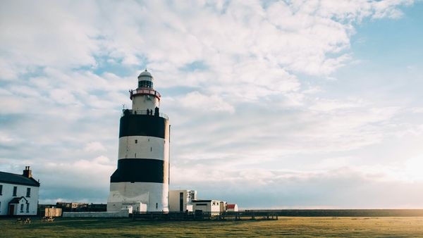 Enchanting view of Hook Lighthouse overlooking the Celtic Sea Enchanting view of Hook Lighthouse overlooking the Celtic Sea