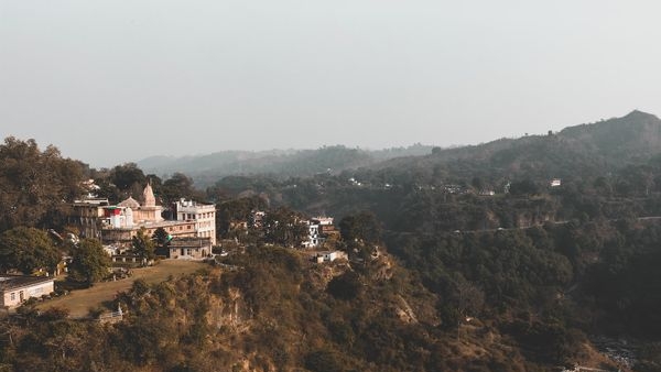 Historic temples and forts of Kangra valley illuminated during Diwali Historic temples and forts of Kangra valley illuminated during Diwali